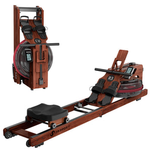 JASPORT R3 Rameur à Eau Pliable pour la Maison (Sapele)