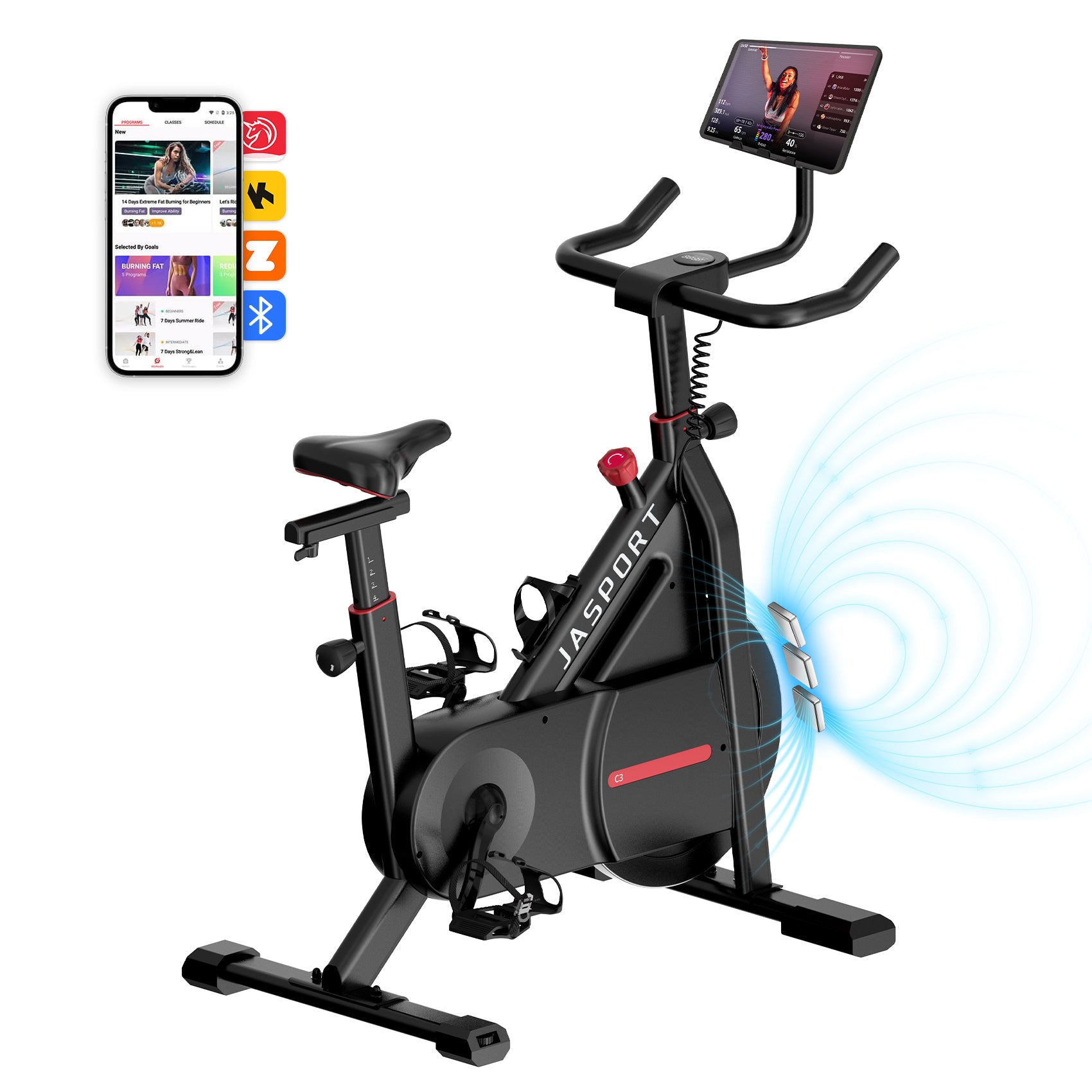 JASPORT C3 Vélo de Speed Indoor Intelligent