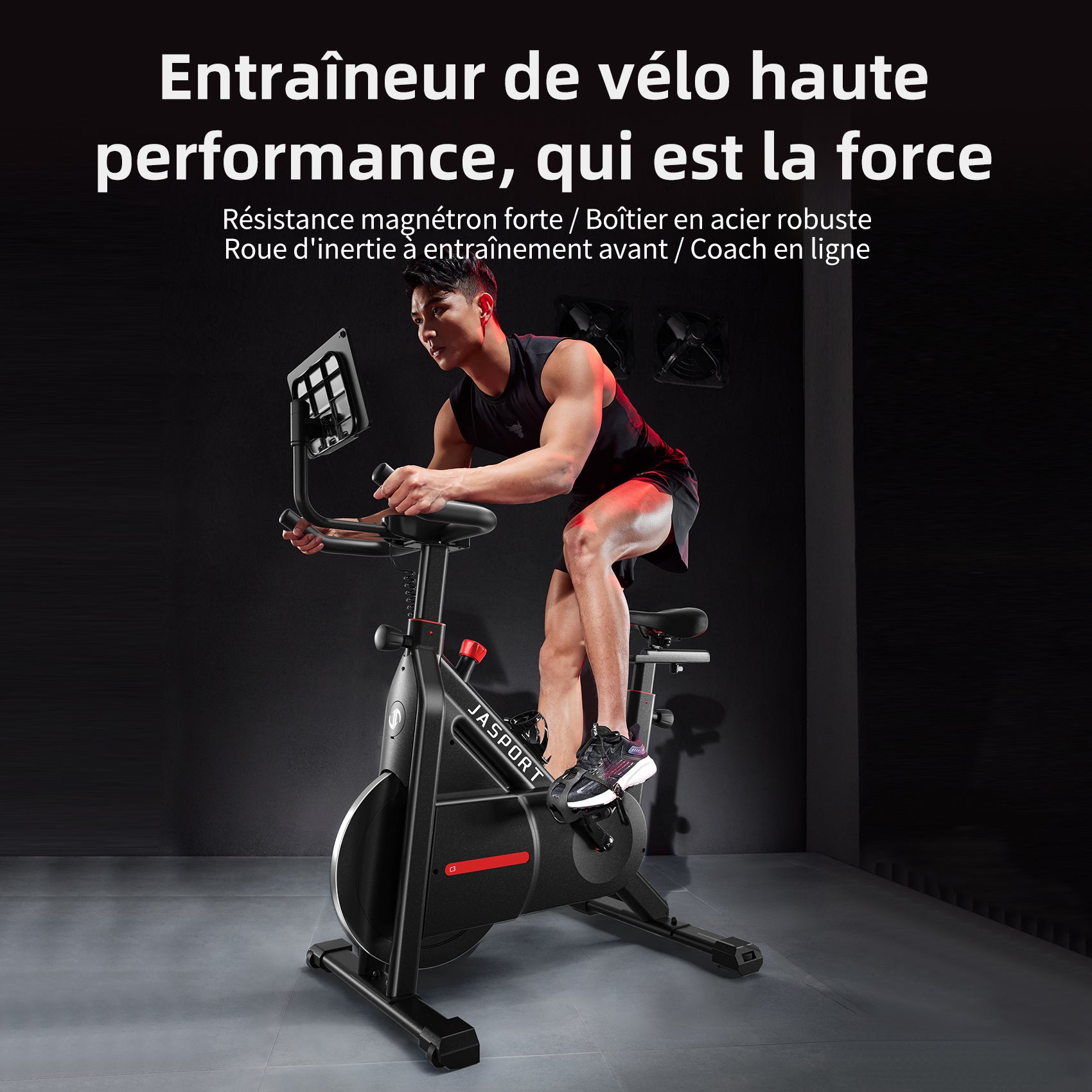 JASPORT C3 Vélo de Speed Indoor Intelligent
