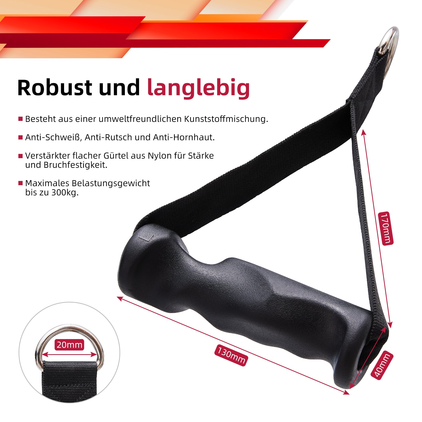 JASPORT ER1 Ergonomischer Trainingsgriff