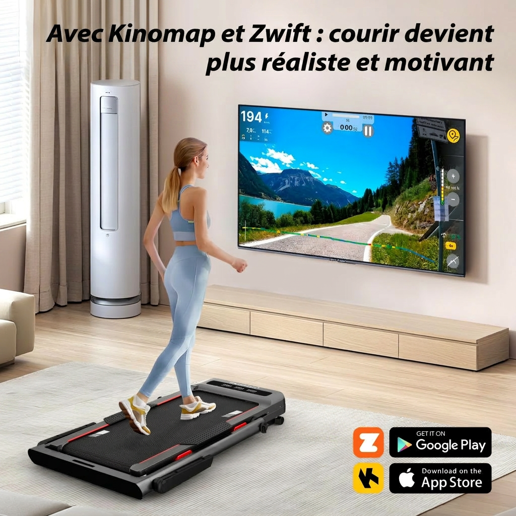 Tapis de course 2-en-1 JASPORT GL3H pour la maison