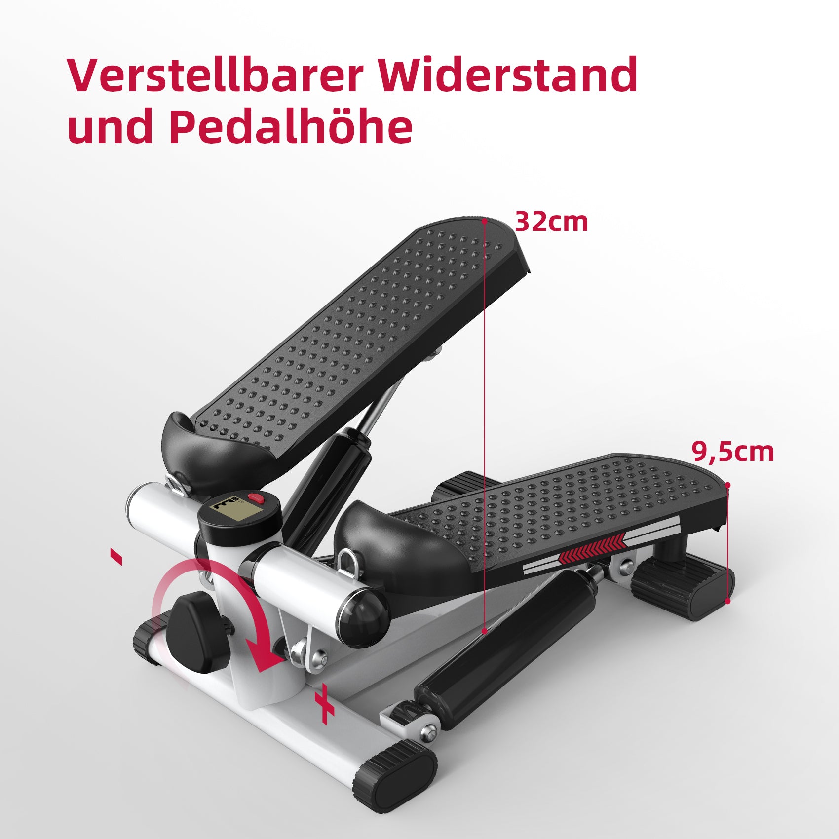 Mini stepper JASPORT ST1 pour la maison (version blanche)