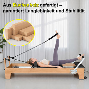 JASPORT P80 Reformer Pilates en bois de hêtre