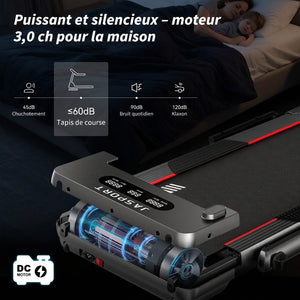 Tapis de course 2-en-1 JASPORT GL3 pour la maison