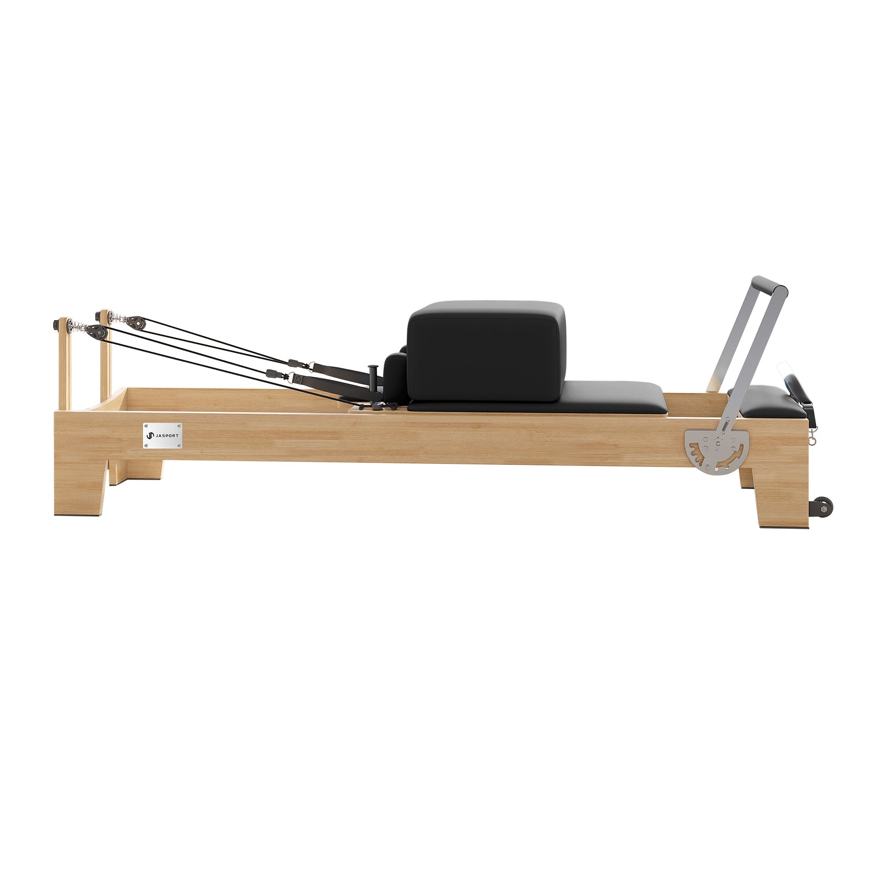 JASPORT H60 Pilates Reformer aus Gummibaumholz