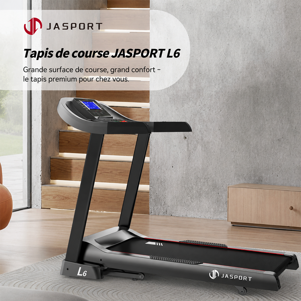 Tapis de course pliable JASPORT L6 pour la maison