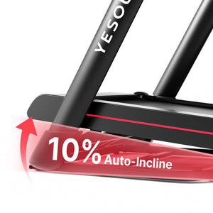 Tapis de course Yesoul T3 Plus avec inclinaison automatique de 10 %