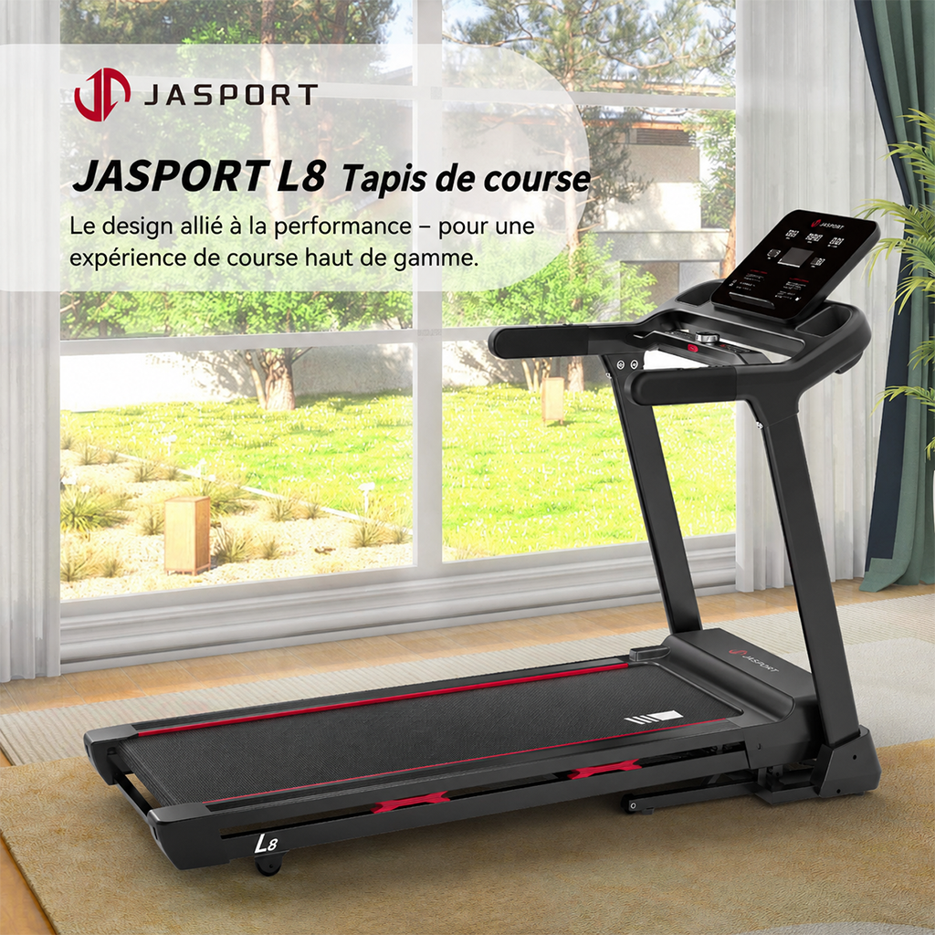 Tapis de course pliable JASPORT L8 pour la maison