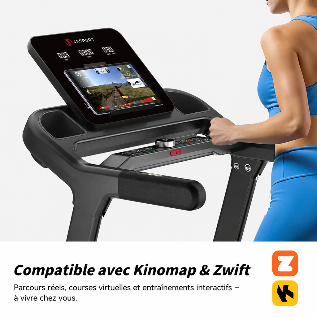 Tapis de course pliable JASPORT L8 pour la maison